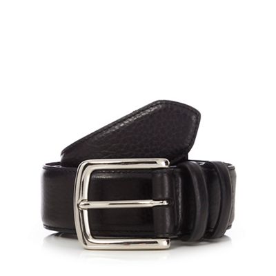 Hammond & Co. by Patrick Grant Black leather belt